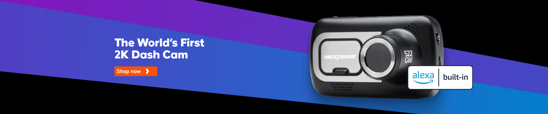 Nextbase Dash Cam 522GW - The Worlds First 2K 