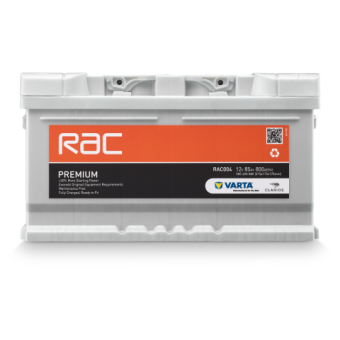 RAC Batteries hero image