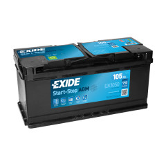 EK1060 EXIDE AGM BATTERY 020 105AH 950CCA L393 X W175 X H190 0/1 B13