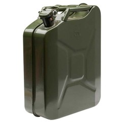 20L Jerry Can, Powder Coated, 0.8mm thick Green for Petrol