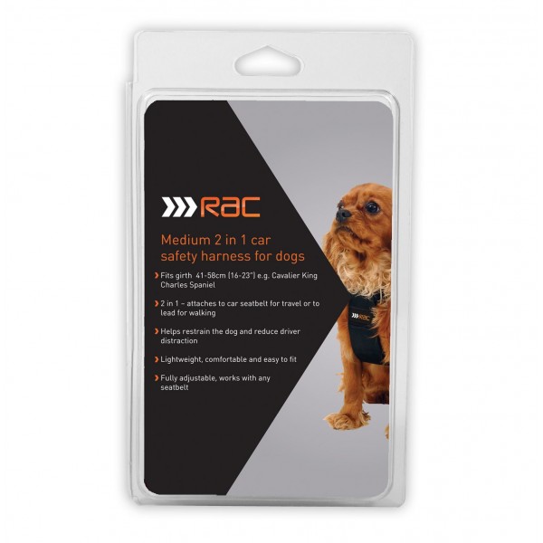 RAC Medium Dog Car Harness Pet Travel RAC Shop