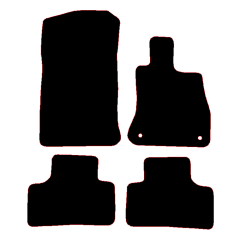 Mercedes GLC MHEV 2022 - Current (4 Pieces 4 Clips) Car Mats