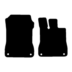 Mercedes SL SL500 R231 2012 - 2020 (2 Pieces 4 Clips) Car Mats