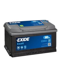 EB802 EXIDE EXCELL BATTERY 110 80AH 700CCA L315 X W175 X H175 0/1 B13