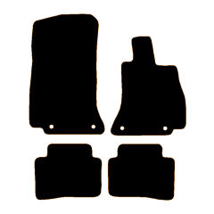 Mercedes CLE 2023 - Current (4 Pieces 4 Clips) Car Mats